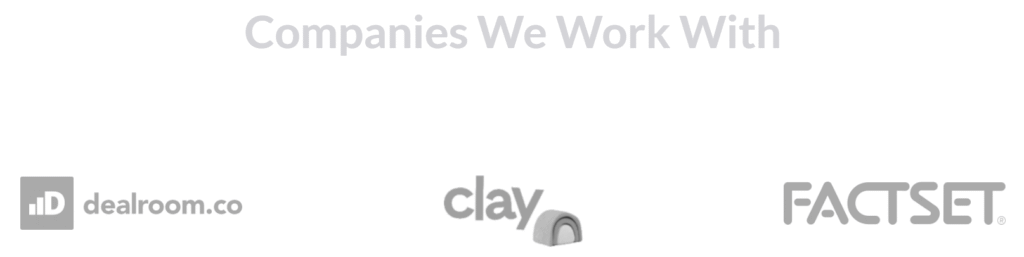 Key Customers Dataset showing company relationship intelligence for consultants using PredictLeads data.