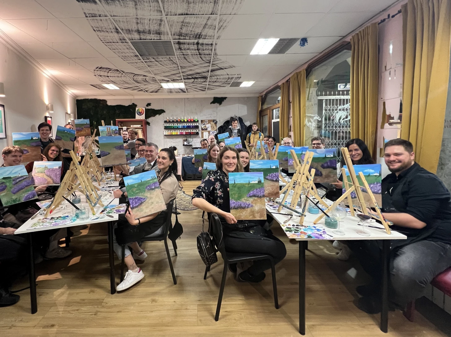 Paint workshop
